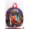 Image 2 : Heys Spider-Man Back Pack, (2) Pairs Children's Gloves, (2) Children's Toques, Pair of Children's Pl