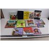 Image 1 : Assorted Children's Books (501 Things To Draw, Dragon ball, Cars), Holy Bible KJV