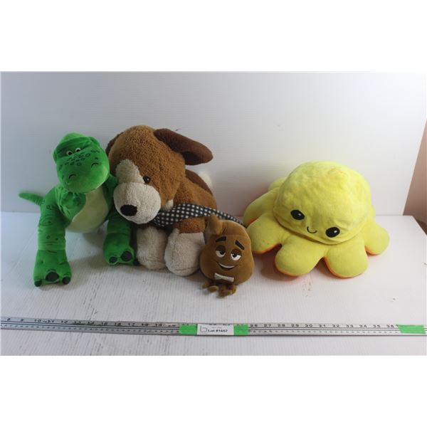 (4) Plush Toys - Toy Story