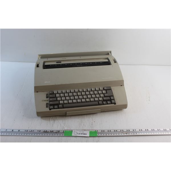 Vintage Electronic Typing Machine - As Is