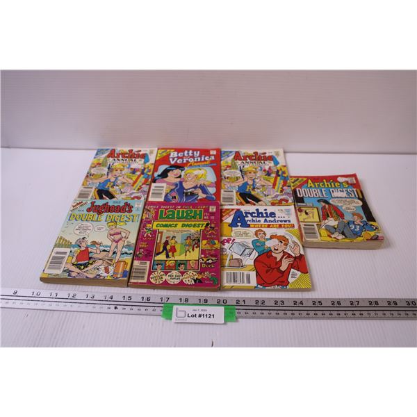 (7) Archie Comic Digest Books