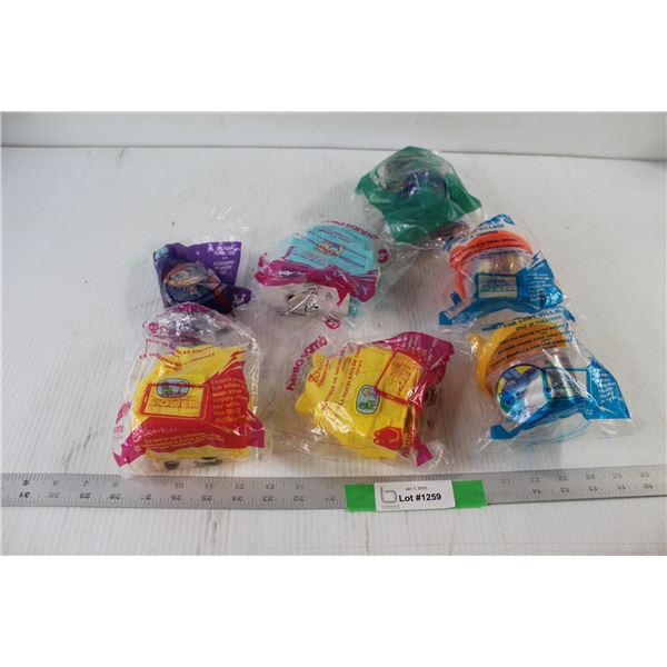 (7) McDonalds Happy Meal Toys