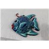 Image 2 : Clay Fish, Ceramic Lizard Decor