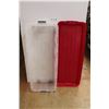 Image 1 : * Plastic 2-Wheeled Storage Bin 53" x 21" x 12"