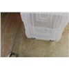 Image 3 : * Plastic 2-Wheeled Storage Bin 53" x 21" x 12"