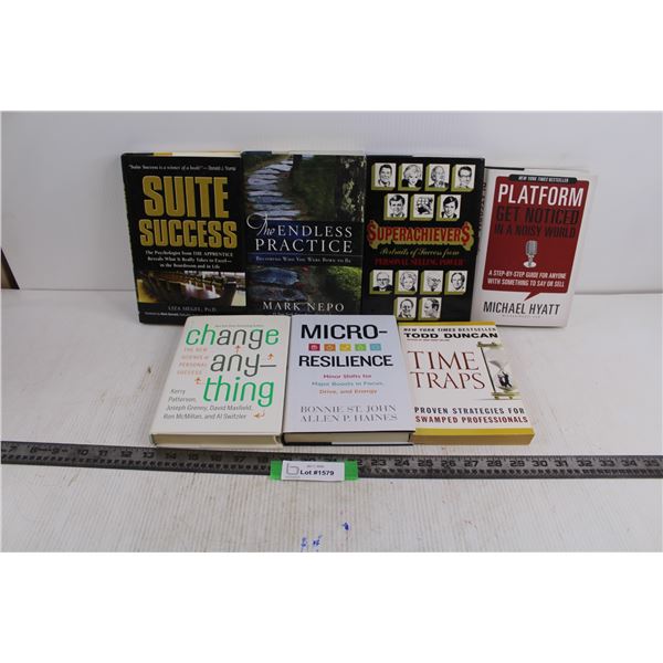 (7) Self-Help Books (Time Traps, Suite Success, The Endless Practice)