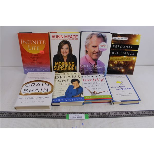 (8) Self-Help Books (Making Your Dreams Come True, Give It Up, Grain Brain)