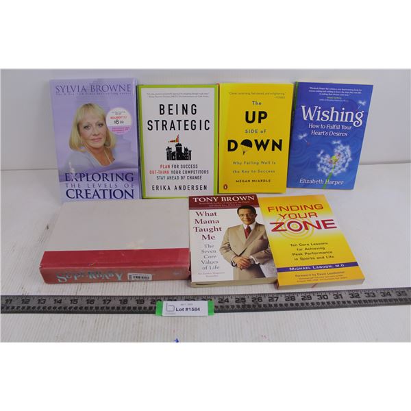 (7) Self-Help Books (Superbaby, Being Strategic, The Upside of Down)