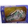 Image 2 : (3) Road & Track Die Cast Motorcycle Models - 1:18 Scale - (1) Kawasaki (1) BMW (1) Indian - NIB