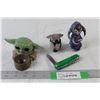 Image 1 : Roughriders Pocket Knife, Baby Yoda Candle Holder, Koala, Ceramic Figure