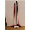 Image 1 : * (2) Vileda Brooms & Mop - As is