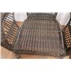 Image 3 : *(2X BID PRICE) (2) Wicker Chairs - 30" x 28" x 36 1/2"H, No Cushions