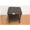 Image 1 : *Wicker Side Table - 20" x 20" x 20"H