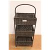 Image 1 : *Wicker 3-Tier Basket - 11" x 17" x 42"H