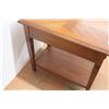 Image 5 : *Wooden Side Table with Drawer - 26" x 16" x 25"H