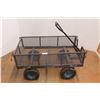 Image 1 : *Yardworks Wagon - Wagon Measures 38" x 21" x 20"H Not Including Handle, Flat Tires