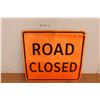 Image 1 : *Road Closed Sign - 24" x 24"