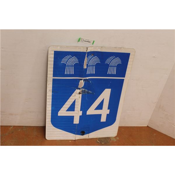 *Highway 44 Sign - 23 1/2" x 18"