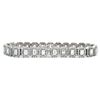 Image 2 : 11.15 ct. Diamond Tennis Bracelet - 14KT White Gold