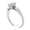 Image 9 : Vintage 14k White Gold Old European Illusion Diamond Solitaire Engagement Ring