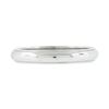 Image 4 : Men's Classic Art Carved 14k White Gold 3.6mm Dome w/ Milgrain Wedding Band Ring