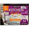Image 1 : Kirkland Flex-Tech 13Gallon 200bags with Drawstring