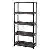 Image 1 : 5 Tier Resin Shelving Unit (36in x 18in)