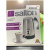 Image 1 : Salton Cordless Frother Hot or Cold Froth for Latte or Iced Coffee