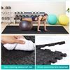 Image 1 : Yes4All  Interlocking Exercise Foam Floor Mats with Border - 24 SQ FT - for Gyms, Yoga, and Outdoor 
