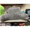 Image 1 : Grey Plush Reading Pillow