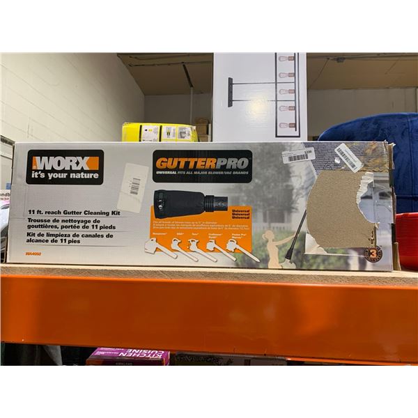 GutterPro Universal -11ft reach Gutter Cleaning Kit