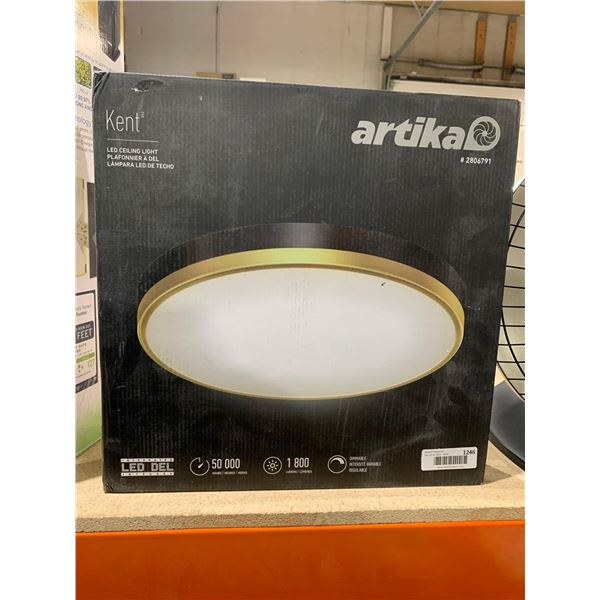 Artika Kent LED Ceiling Light, 1800 Lumens, 50,000 Hours
