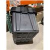 Image 3 : Lot of 4 Plastic Bins, no lids