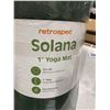 Image 2 : Retrospec Solana 1in Yoga Mat (2in x 24in)