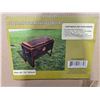 Image 5 : Homtronix 148 Qt Cedar,  Maple Leaf Patio Cooler - 44x18x30" - Missing Drain Plug