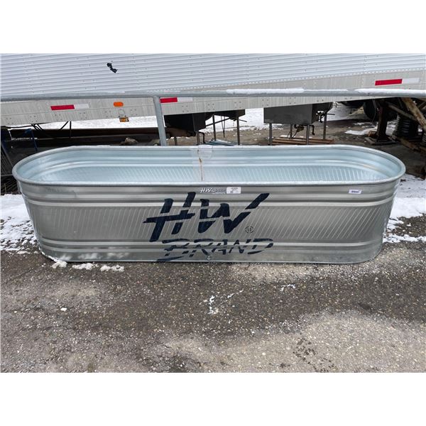 HW Brand 8' x 2' Round End Stock Tank