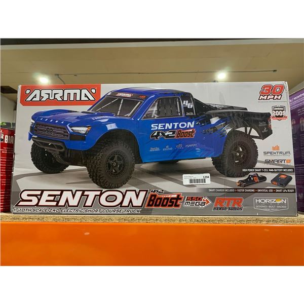 Senton Boost 30MPH 1/10th Scale 2WD Electric Short Course Truck, smart charger included