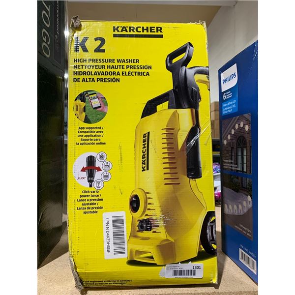 Karcher K2 High Pressure Washer, app support