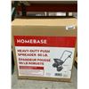 Image 2 : HomeBase Heavy-Duty Push Spreader 60lb