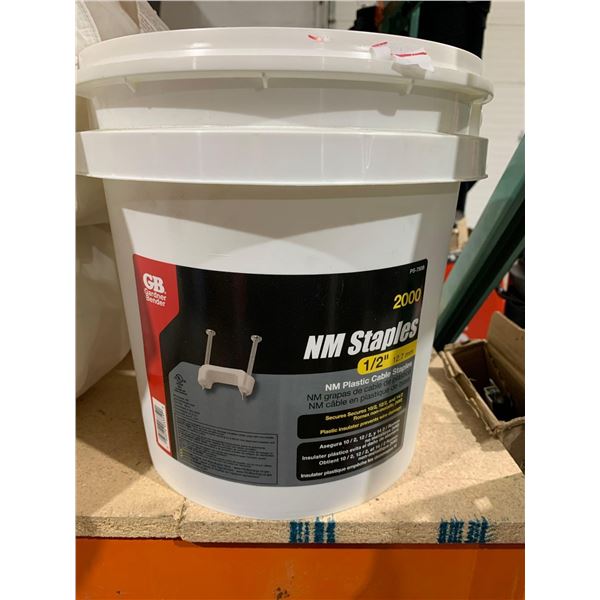 Gardner Bender 2000 NM Staples1.2in Plastic Cable Staples