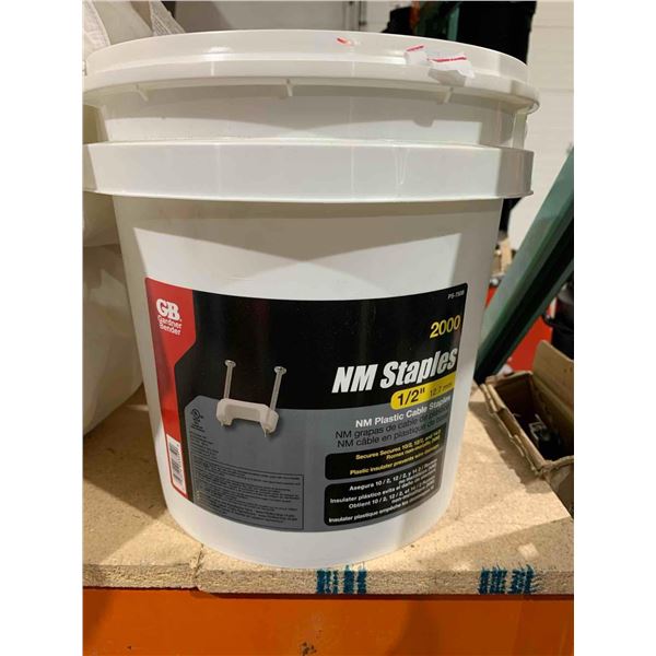Gardner Bender 2000 NM Staples1.2in Plastic Cable Staples