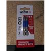 Image 1 : Wiha Terminator Blue Impact Bits (2in x 2 x 6)