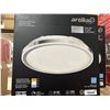 Image 2 : Articka Altitude LED Flush Mount Light with 5 Selectable Light Colours, Dimmable, 50 000 Hours, 2500