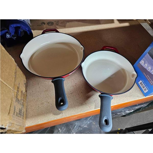 Tramontina 25.4cm cast iron pans