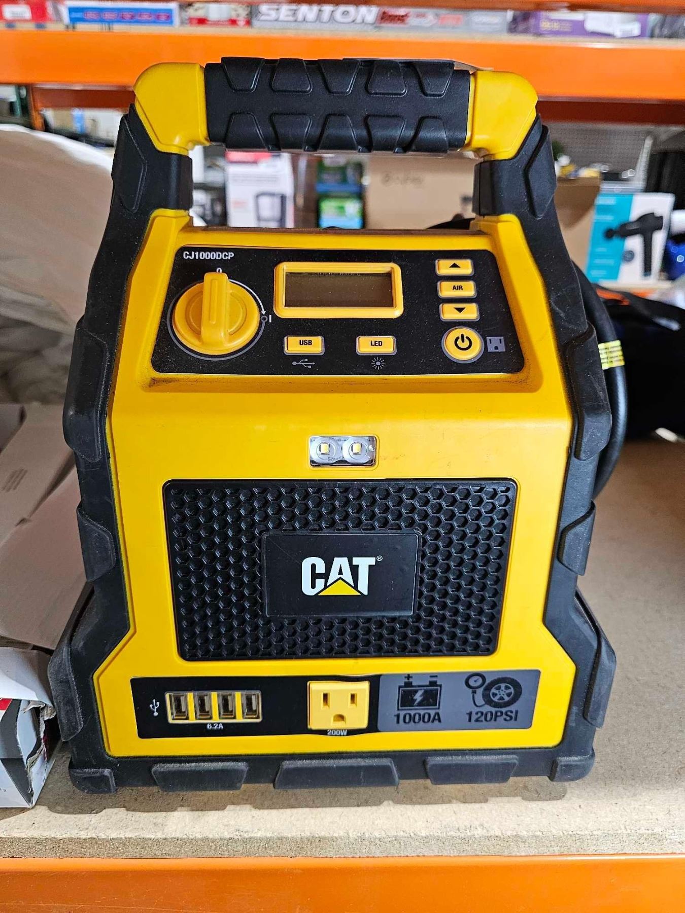 Compressor Cat Box CAT - 3 in 1 Professional Power Station with Jump Starter and ...