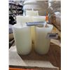 Image 1 : Lot of 5 Battery Operated Flameless Candles  and Remote