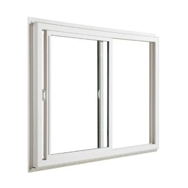 JELD-WEN 48-in x 36-in Low-E Argon Double Pane Vinyl Sliding Window with Screen