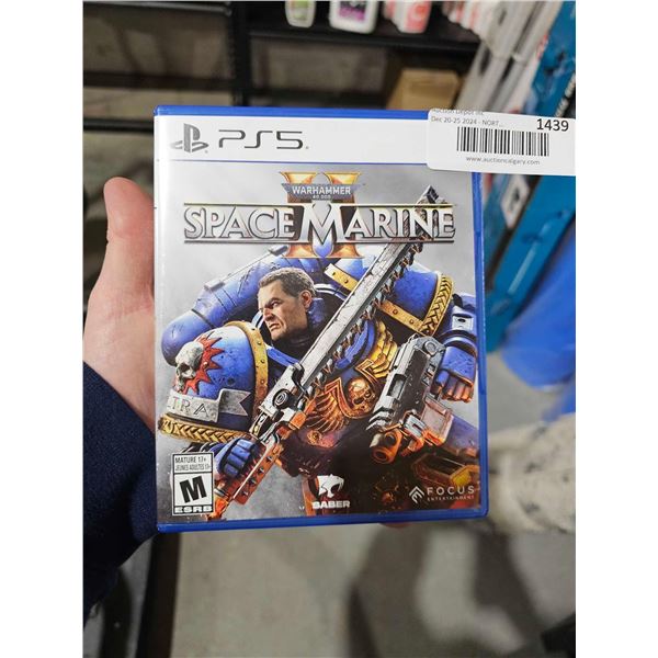 PS5 Space Marine Video Game
