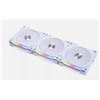 Image 1 : LIAN LI UNI Fan SL120 V2 RGB White 3x 12cm Fan Pack with Controller - UF-SL120V2