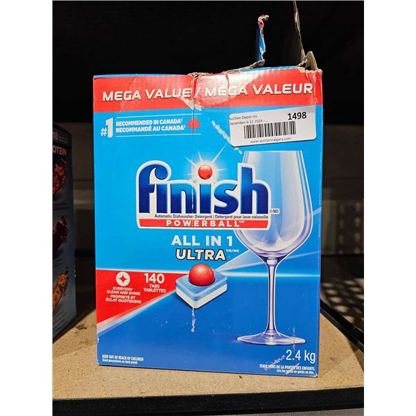 Finish Powerball All in 1 Ultra Dishwasher Tabs - 2.4Kg